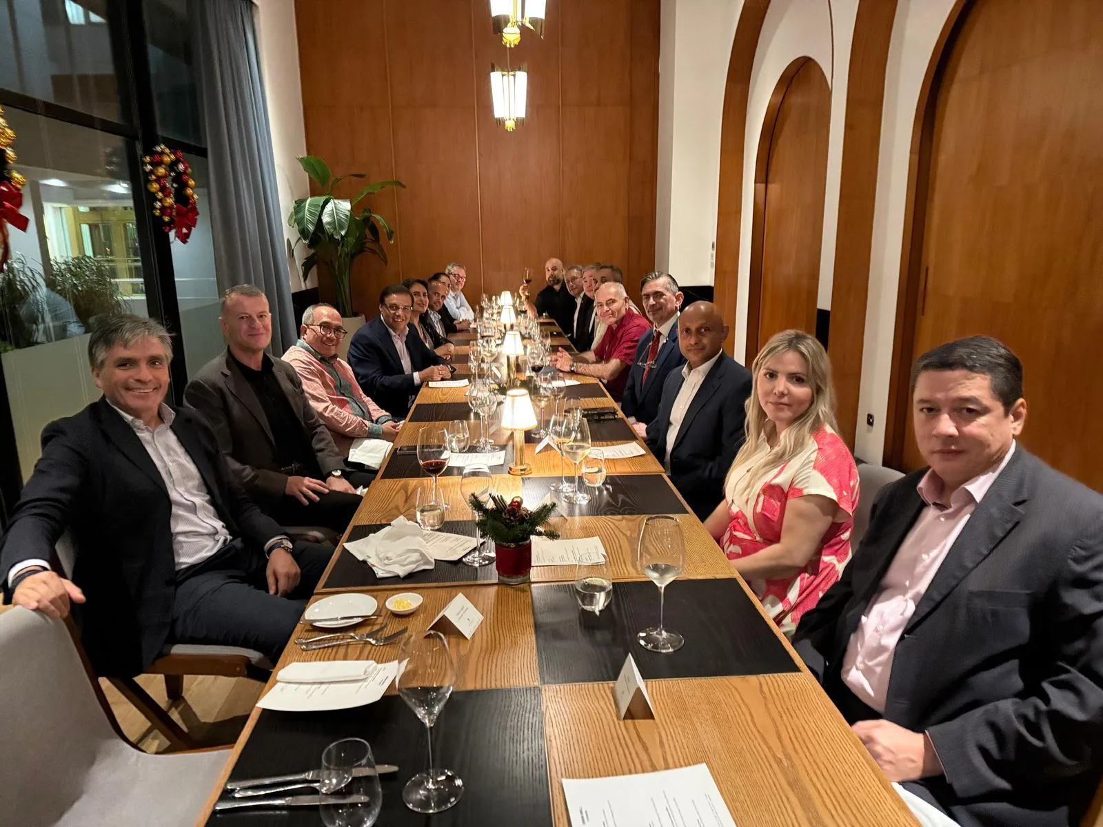 Chairman with Ambassadors of various APEC countries Singapore