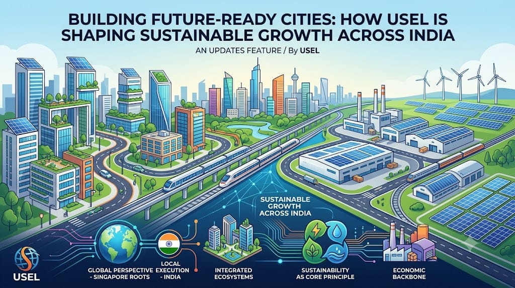 "PK- Sustainable urban development SKs - Infrastructure development company Integrated township Renewable energy projects Industrial parks in India"